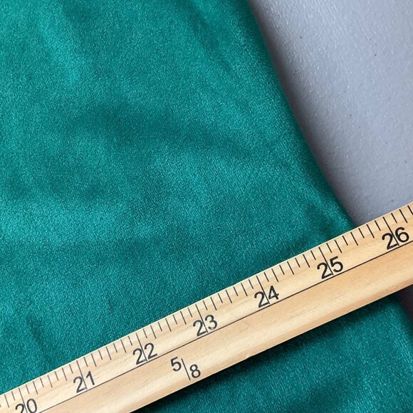 Dezene Emerald Green Velvet Throw Set Pillow Covers Large 25x25 Inch Christmas - Picture 7 of 11